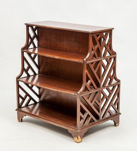 Chippendale Style Mahogany Bookstand