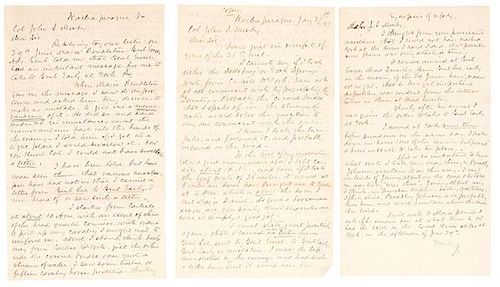 CSA Captain Elliott Johnston, Postwar Letters to Colonel John Mosby Concerning the Gettysburg Campaign 