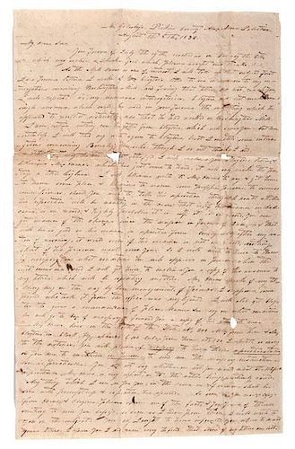 Letters Concerning Choctaw Removal and Lands, 1832 