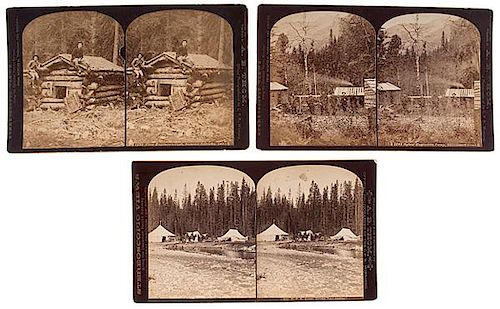 A.B. Thom Stereoviews of Engineers' Camps Along the Line of the Canadian Pacific Railway 
