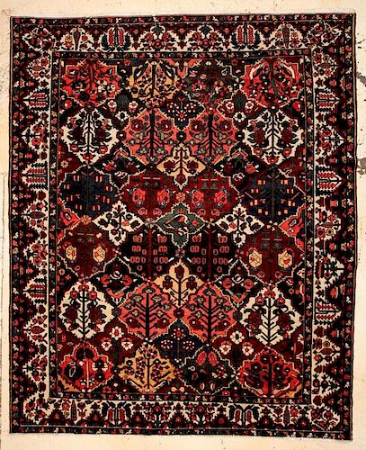 Baktiari Garden Carpet: 10'7" x 13' (321 x 395 cm)