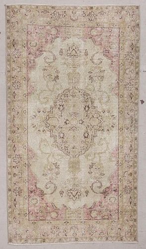 Antique Turkish Rug: 4' x 7' (122 x 213 cm)