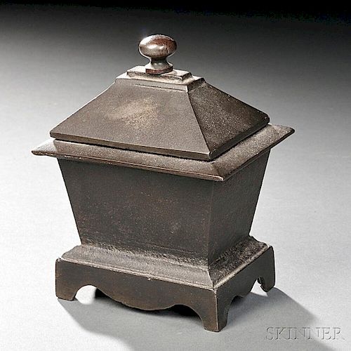 Cast Iron Covered Box