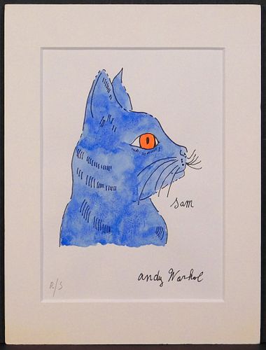 Andy Warhol, After: Sam The Cat