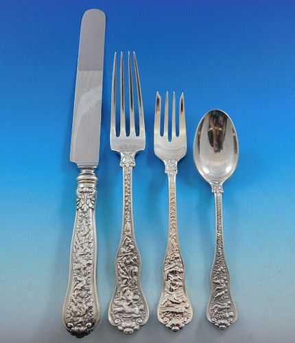 Carpenter Hall by Towle Sterling Silver Asparagus Server Hooded HHWS Custom 