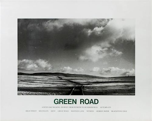 Hamish Fulton, (British, b. 1946), Green Road
