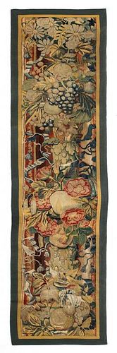 A Continental Tapestry Runner Length 79 x width 18 inches