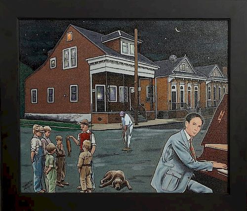 Tommy B Yow (New Orleans), "Jelly Roll Morton on P