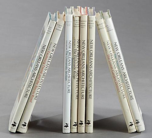 Books-Set of Eight Volumes of "New Orleans Archite