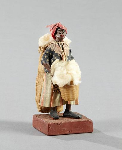 Vargas Family Wax Figure of a Female Cotton Picker