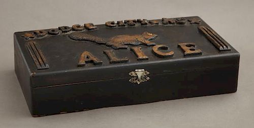 A Prostitute's Box from Dodge City, Kansas, 19th a