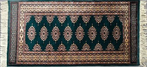 Bokhara Carpet, 4' x 6'.