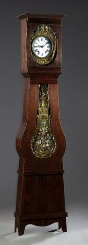 Provincial Louis XV Style Carved Pine French Tall