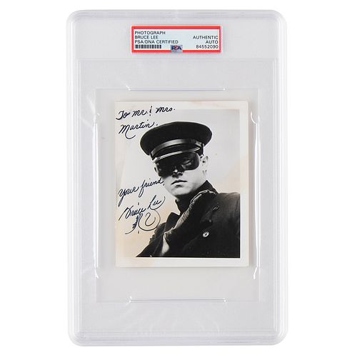 Bruce Lee Signed Photograph