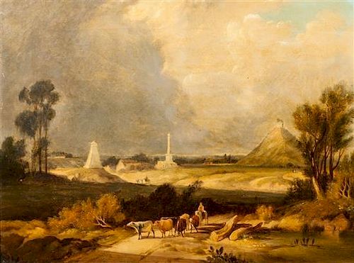 * Alexander Fraser Sr., (Scottish, 1786-1865), Landscape with Architecture