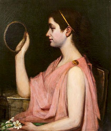 * Martha Hale, (American, 1892-1984), Portrait of a Classical Maiden