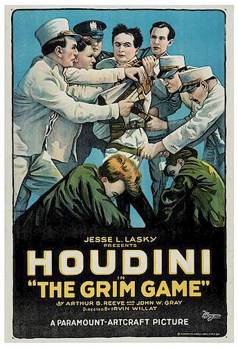 Houdini, Harry (Ehrich Weisz). Houdini In The Grim Game.