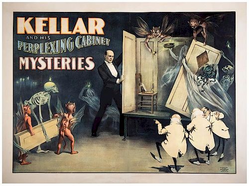 Kellar, Harry (Heinrich Keller). Kellar and his Perplexing Cabinet Mysteries.