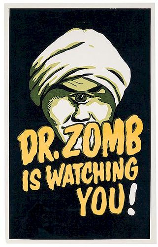 McGill, Ormond. Dr. Zomb is Watching You!