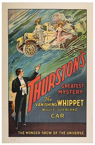 Thurston, Howard. Thurston’s Greatest Mystery. The Vanishing Whippet.
