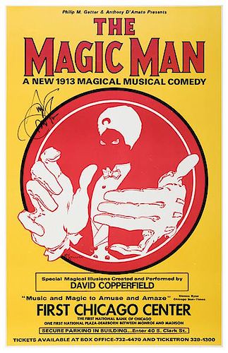 [Copperfield, David] The Magic Man.
