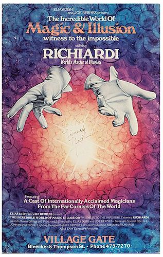Richiardi Jr. (Aldo Izquierdo). The Incredible World of Magic & Illusion. Richiardi.