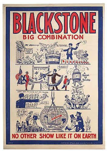 Blackstone, Harry (Henry Boughton). Blackstone. Big Combination.