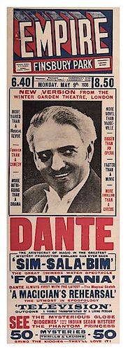 Dante (Harry August Jansen). Dante Empire Finsbury Park.