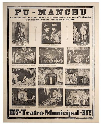 Fu Manchu (David Bamberg). Fu-Manchu. Teatro Munícípal.