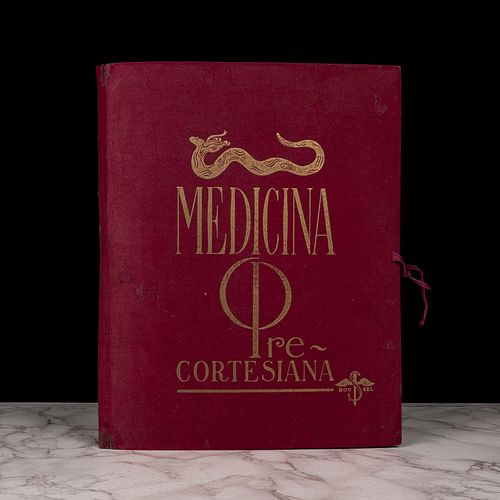 Dr. Rousel. Medicina Precortesiana. México: Laboratorios Grupo Roussel, 1952. 6 p. + 41 láminas, en color.