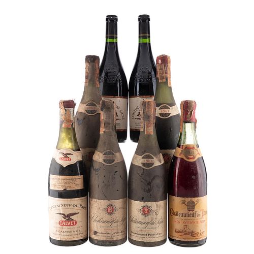 Lote de Vinos Tintos de Francia. Domaine de L' Arbre Sacré. En presentaciones de 750 ml. Total de piezas: 9.