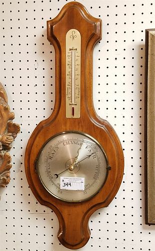 THERMOMETER/BAROMETER 29"H X 12"W