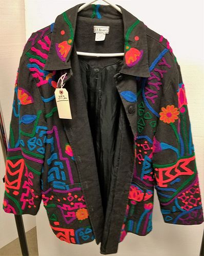 A.J. RESORTS 1X EMBROIDERED JACKET