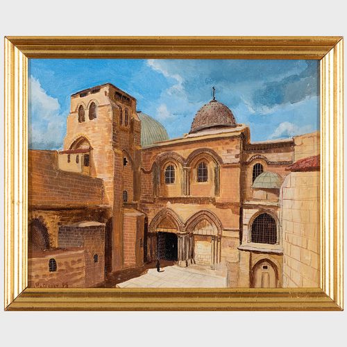 Anton Metreyev: Jerusalem-The Church of the Holy Sepulchre