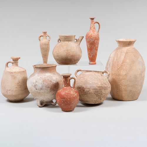Miscellaneous Group of Pottery Vessels and Others
