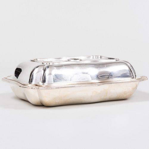 Silver Plate Entree Dish