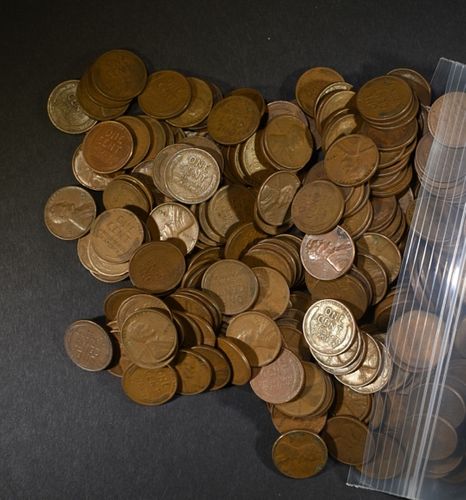 500 UNSEARCHED CIRC LINCOLN WHEAT CENTS