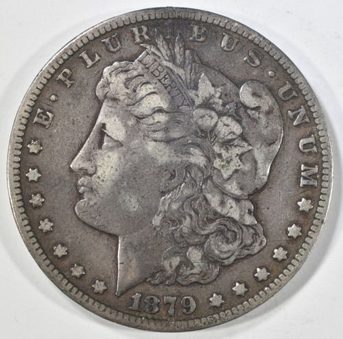 1879-CC MORGAN DOLLAR VF+