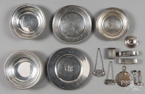 Sterling silver tablewares, 40 ozt.