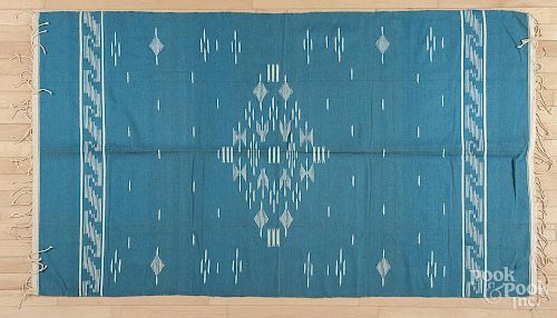 Southwest weaving, 78'' x 44''.