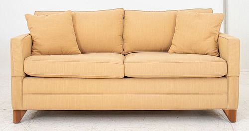 Carlyle Modern Mustard Yellow Sleeper Sofa