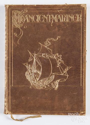 Samuel Coleridge, The Rime of the Ancient Mariner, presented by Willy Pogany, numbered 397/525.