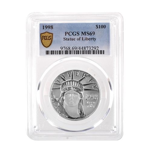 PCGS 1998 US $100 Platinum Coin