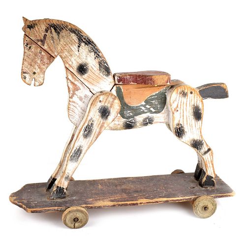 Antique Folk Art Horse