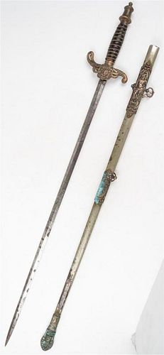 A German Dress Sword Length 37 inches.