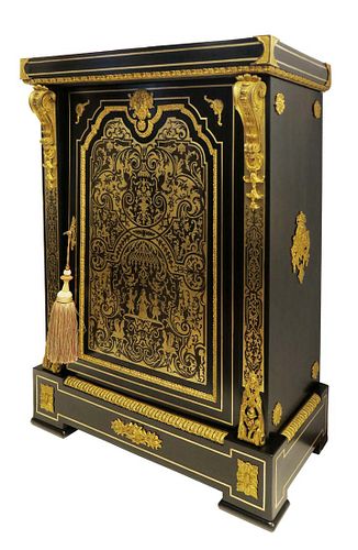 19th C. French  Napoleon III Boulle Cabinet