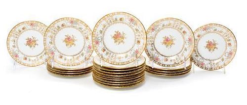 A Set of Wedgwood Porcelain Bread Plates Diameter 6 inches.