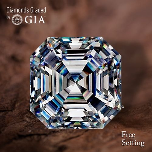 5.05 ct, D/VS1, Square Emerald cut GIA Graded Diamond. Appraised Value: $840,100 