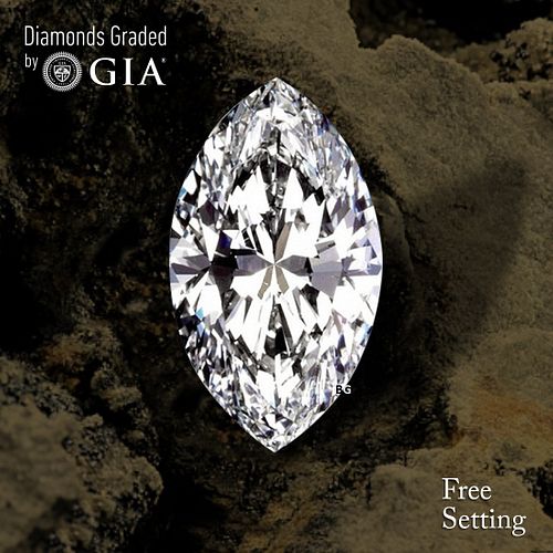 3.52 ct, D/FL, Type IIa Marquise cut GIA Graded Diamond. Appraised Value: $404,800 