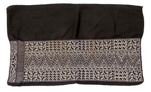 * A Bolivian Wool Manta 40 x 26 inches.